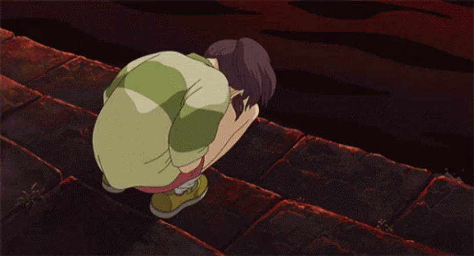 Spirited Away Chihiro Crying GIF