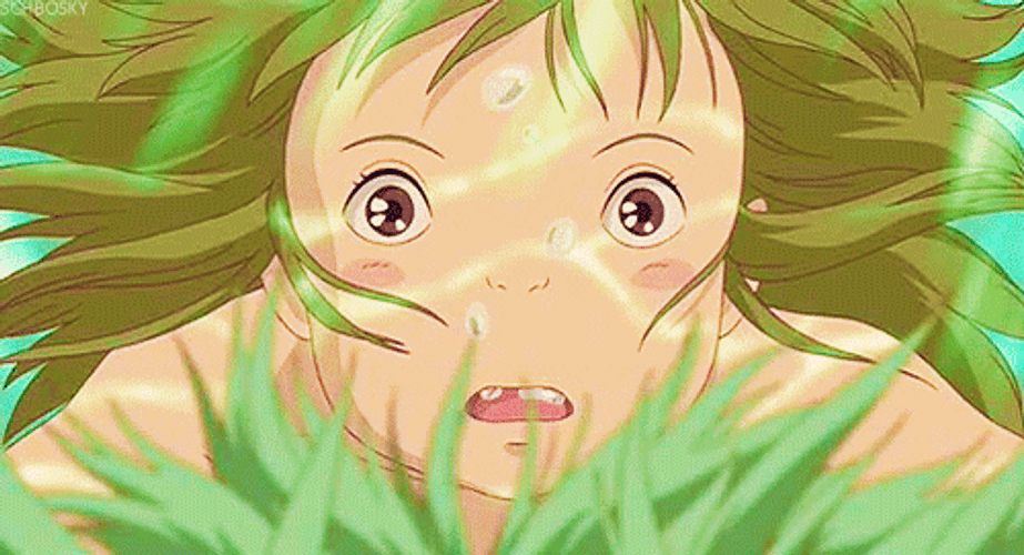 Spirited Away Chihiro Underwater GIF
