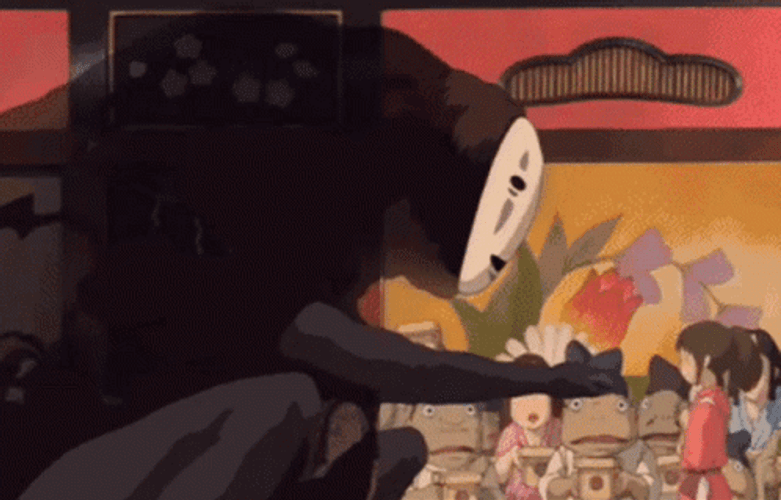 Spirited Away Gold GIF
