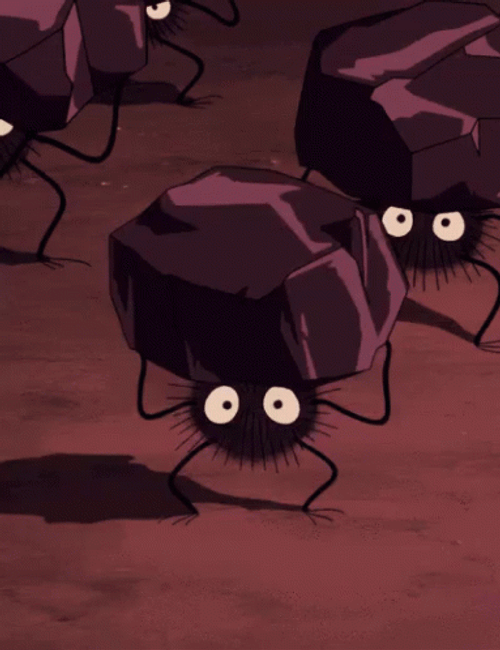 Spirited Away Soot Sprites Coal GIF