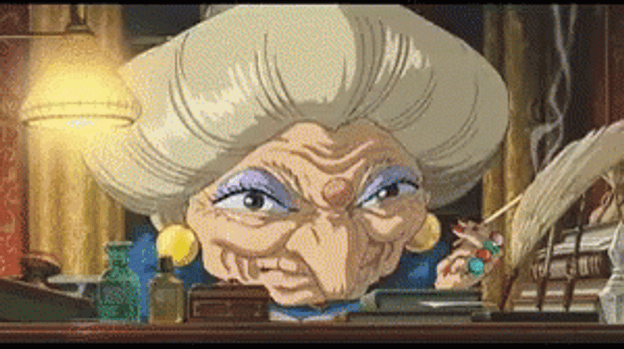 Spirited Away Yubaba GIF