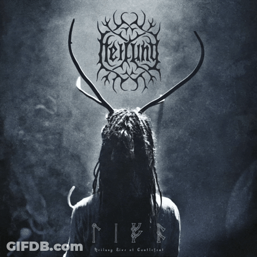 Spiritual Pagan Antlers Heilung GIF
