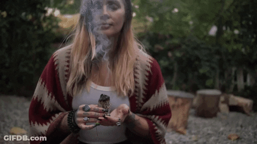 Spiritual Ritual Nature Meditation Breathing GIF