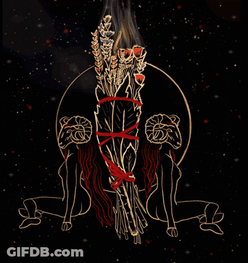 Spiritual Witchcraft Capricorn Dark Moon GIF
