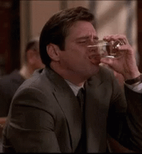 Spit Water Jim Carey Oh Come On GIF