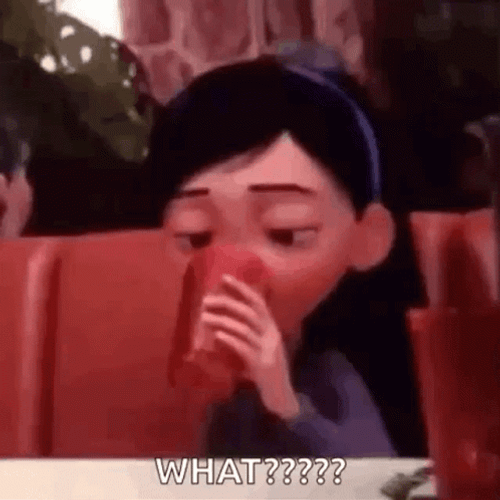 Spit Water What Girl In Restaurant GIF