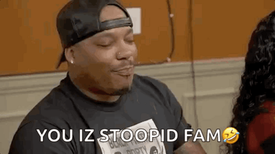 Spit Water You Is Stupid Fam GIF