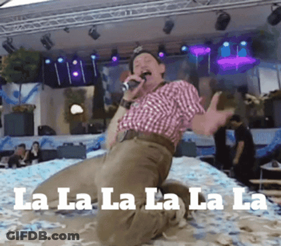 Spitzbua Markus Singing Lalala GIF