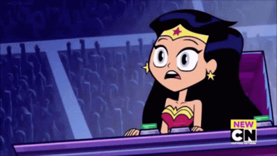 Splashing Milk On Wonder Woman GIF
