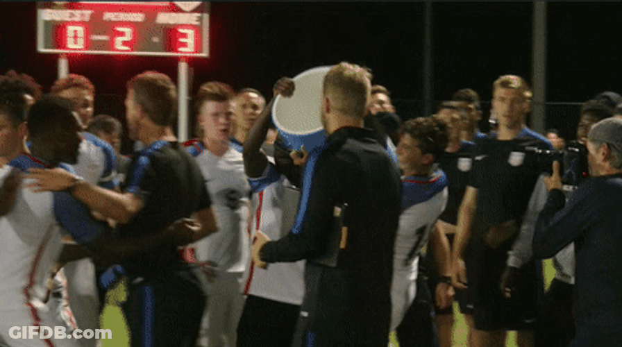 Splashing Some Water Funny Celebration GIF