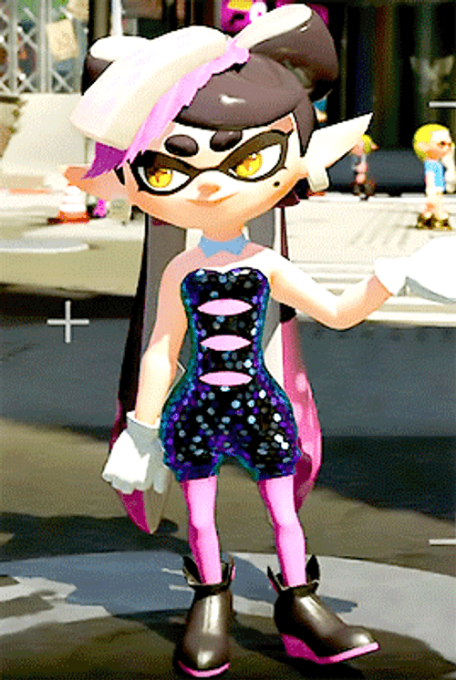 Splatoon Callie Nodding Yeah GIF