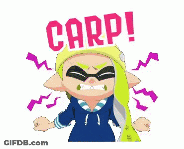 Splatoon Carp Angry Grr GIF