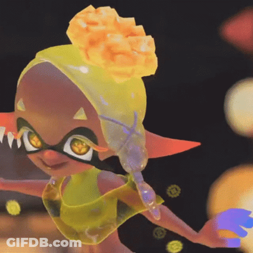 Splatoon Fyre Happy Dancing GIF
