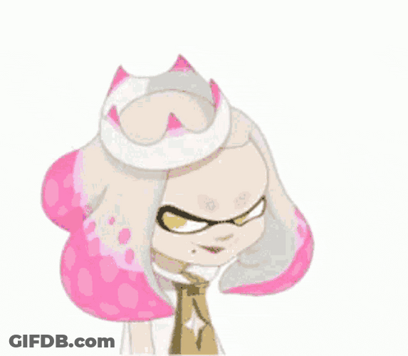 Splatoon Pearl Really? GIF