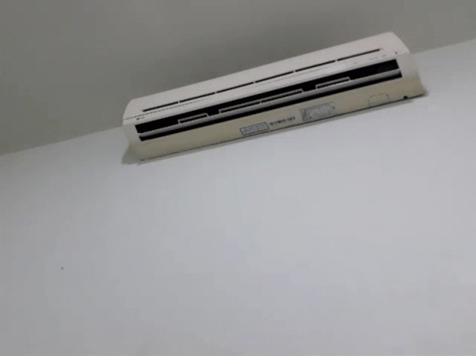 Split Type Air Conditioning GIF