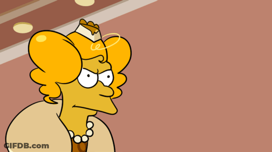 Spoiled Simpson Take My Money GIF