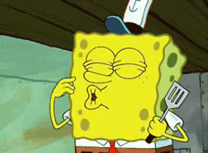 Sponge Bob Blowing Kisses GIF
