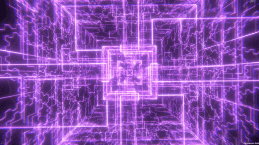 Sponge Pattern Fractal GIF