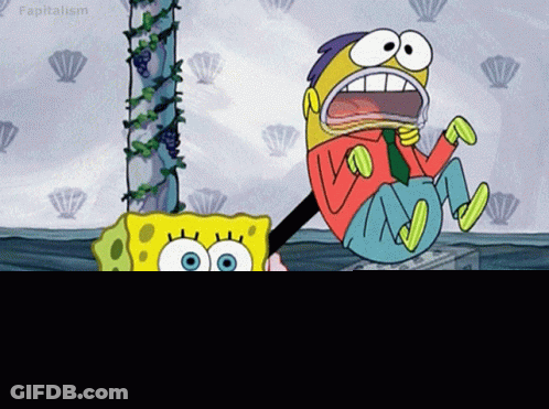 SpongeBob And Character With Capitalism GIF