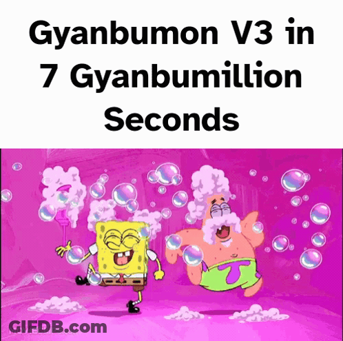 Spongebob And Patrick Bubbles From Heads GIF