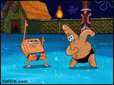 SpongeBob And Patrick Dancing GIF