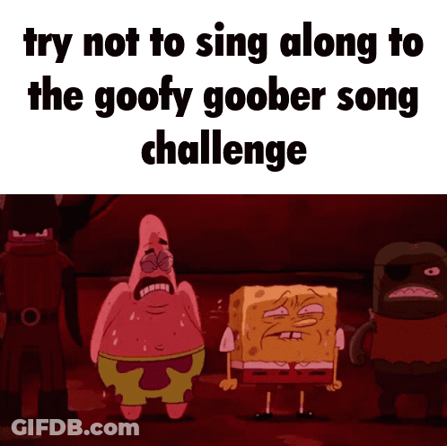 Spongebob And Patrick In Dark Room GIF
