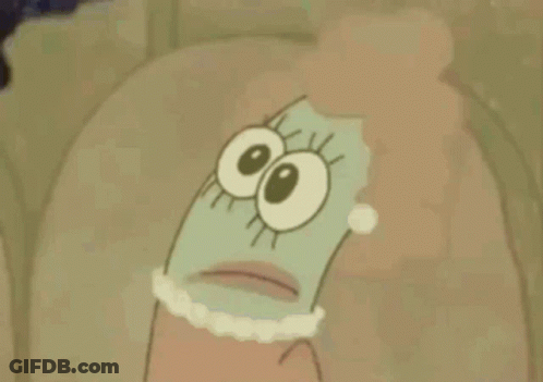 SpongeBob And Patrick Sitting In Theater GIF