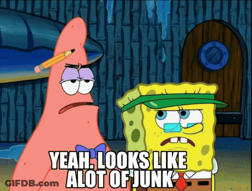 Spongebob And Patrick Standing Together GIF