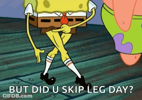 Spongebob And Patrick Walking GIF