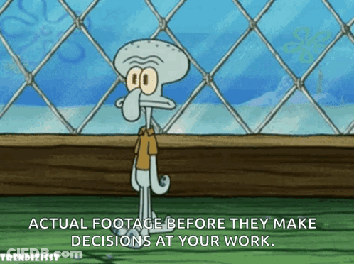 SpongeBob And Squidward Holding Hands In Bed GIF