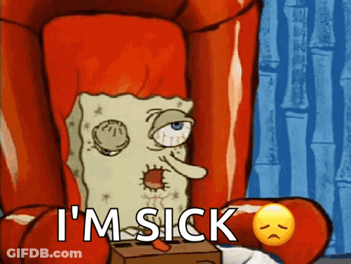 SpongeBob And Squidward In Bottle Saying Why You Little GIF