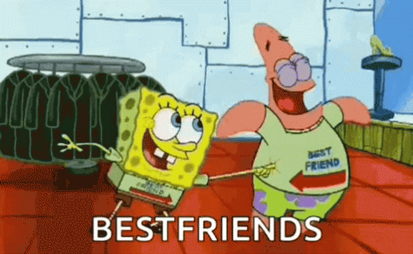 SpongeBob Best Friend Tickle GIF