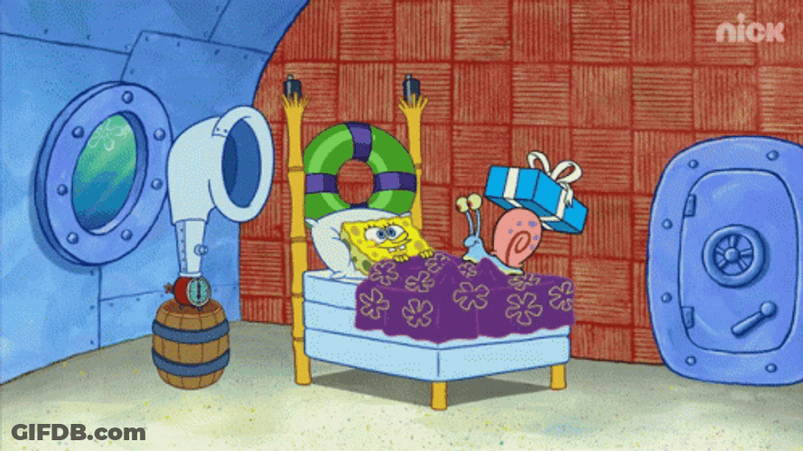 Spongebob Birthday Party Excited GIF