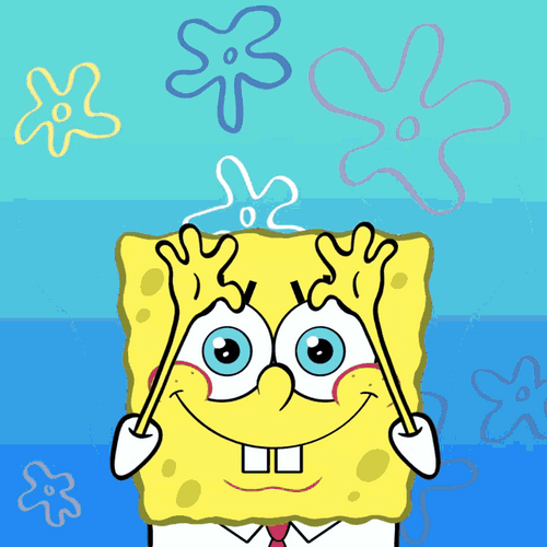 Spongebob Bisexual Imagination Rainbow GIF