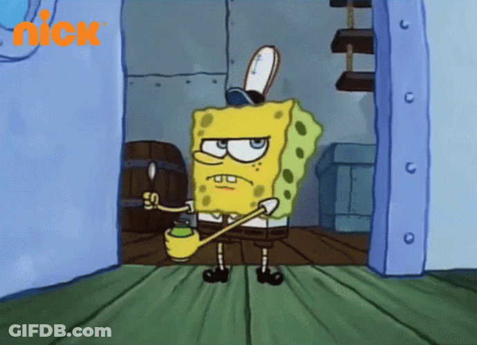 SpongeBob Blow Bubble Maker GIF