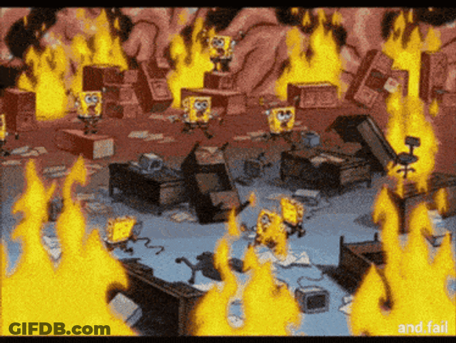 Spongebob Brain GIF