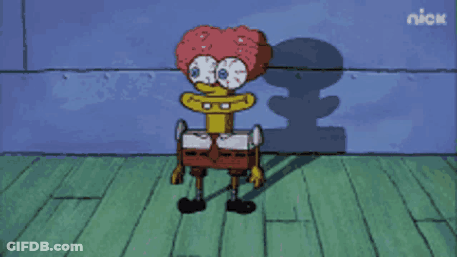 Spongebob Brain GIF