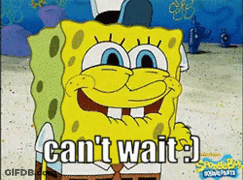 Spongebob Can't Wait GIF