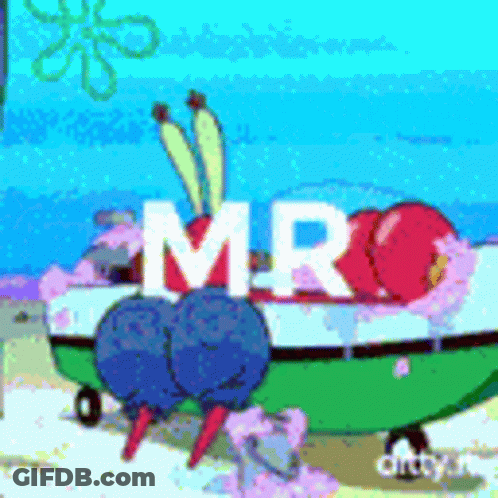Spongebob Cartoon Saying Mrr GIF