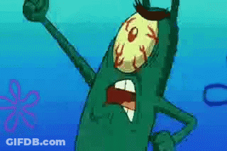 SpongeBob Character High Five GIF