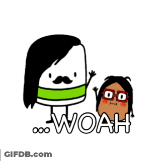 SpongeBob Character Woah GIF
