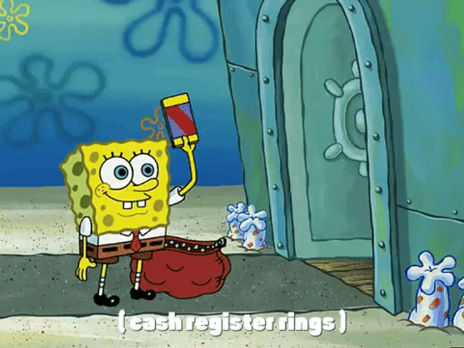 Spongebob Chocolate With Nuts Chocolate Delivery GIF