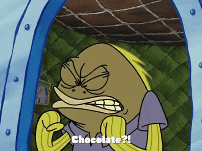 Spongebob Chocolate With Nuts Episode Tom Fish GIF