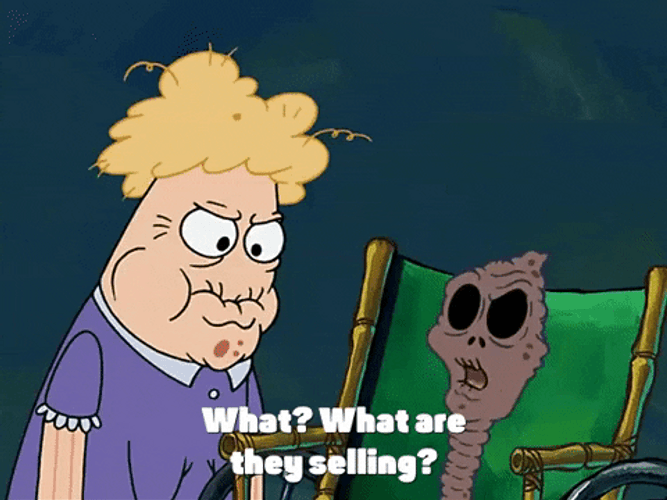 Spongebob Chocolate With Nuts Mother And Daughter Screaming GIF