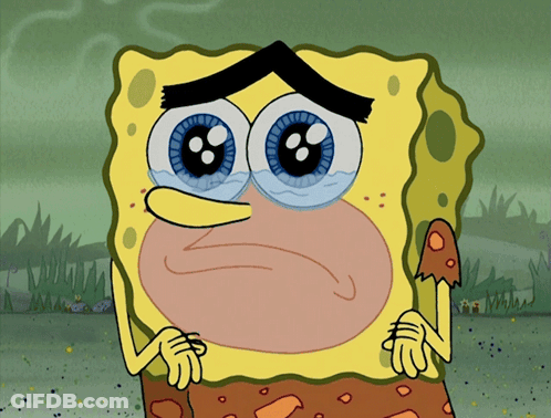 SpongeBob Crying GIF