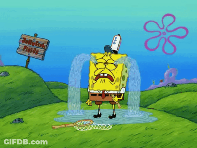 Spongebob Crying Jellyfish Field GIF