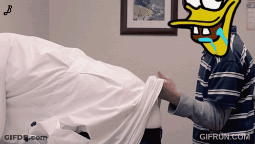 SpongeBob Duck Cartoon GIF