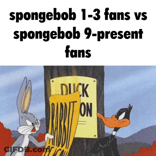 Spongebob Duck Season GIF