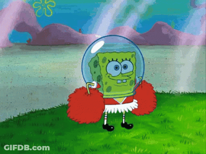 Spongebob Energetic Wooo GIF