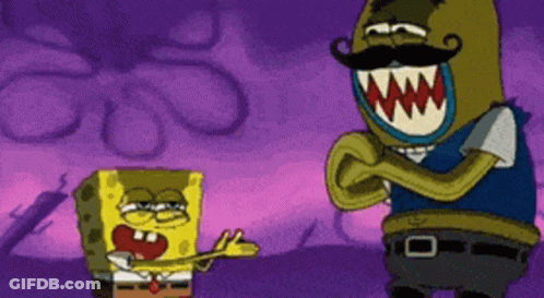 Spongebob Evil GIF